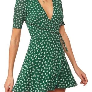 Reformation Lucky Wrap Dress. Brand New with tags.